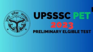 UPSSSC PET 2023