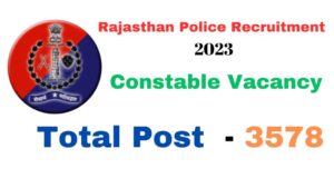 Rajasthan Police Recruitment